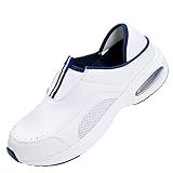 ナースリー パーフェクトエアプラス(スリッポン2Way) 医療 看護師 ナース シューズ レディース メンズ 男女兼用 25 ネイビー 2466211A