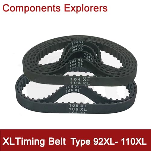 Courroie de synchronisation XL pour motorisation de précision et montage sur poulies d'imprimante 3D