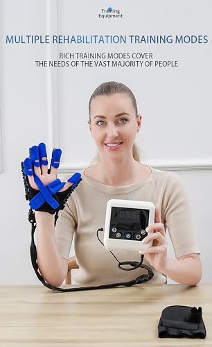 Gants robotisés de rééducation avec mode miroir et force réglable