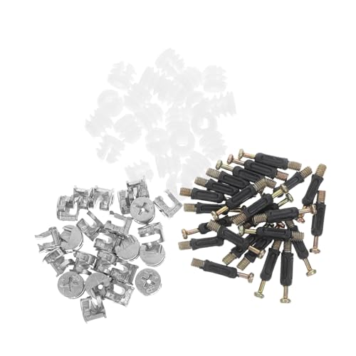 CHILDWEET キャビネットコネクタ カムロック セット 金属製家具金具 カムスクリューコネクタ クイックアセンブリハードウェアスクリューキット