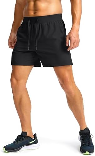 Men's Running Shorts with Zipper Pockets