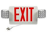 Plug in Exit Sign Combo