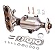 Flydida Katalysator mit Montagesatz Dichtungssatz Passend für C1 (PM_, PN_) 107 (PM_, PN_) AYGO (_B1_) 2005-2014 Autozubehör Teil# 0342L5 0342K0 0342K3 0342K8 0342L3 1609158080 171400Q010