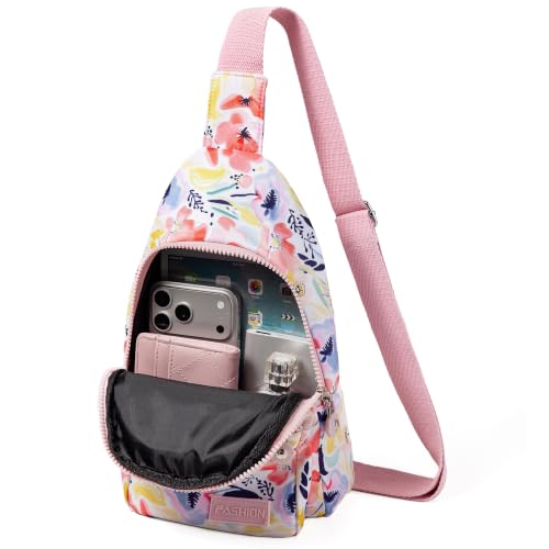 Image of Banelu Small Sling Backpack Crossbody Bags for Women Men, Sling Bag Cross Body Bag Fanny Packs Crossbody Purses