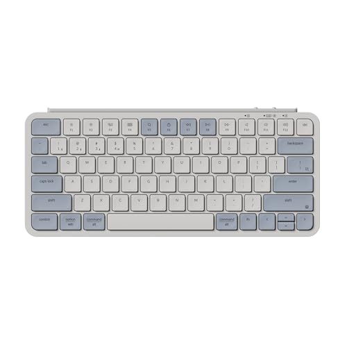 Keychron B1 Pro EgX CX ZMK JX^L[{[h vO\ Bluetooth/2.4 G/L y 1200Ԃ̒obe[ ÉL[ Mac/Windowsp - gu[