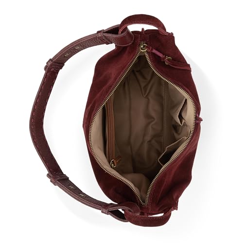 Image of The Sak Los Feliz Hobo Purse - Premium Large Leather Women's Handbag for Everyday & Travel - Durable Purse With Zipper Pocket