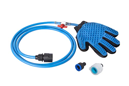 Guantes para Mascotas con Agua | Elimina Pelos de Mascotas - Cepillo Quitapelos para Gatos y Perros-Masajeador y Limpiador de Pelaje-Guante para Pelos