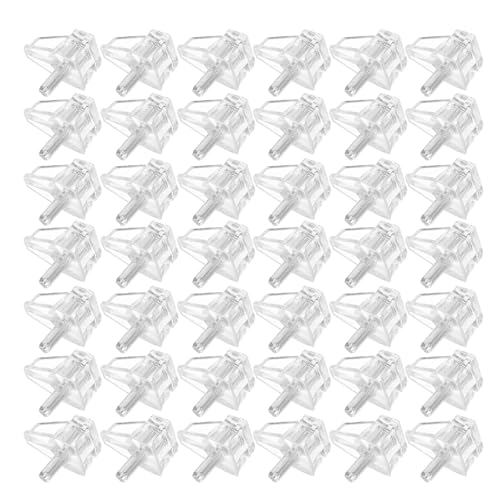 Soporte de estantes de 3mm invisible que minimiza la deformación del mueble