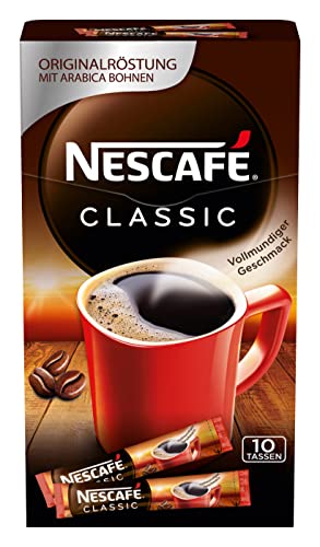 Löslicher Kaffee Nescafé Classic Sticks – Bohnenkaffee im praktischen Format
