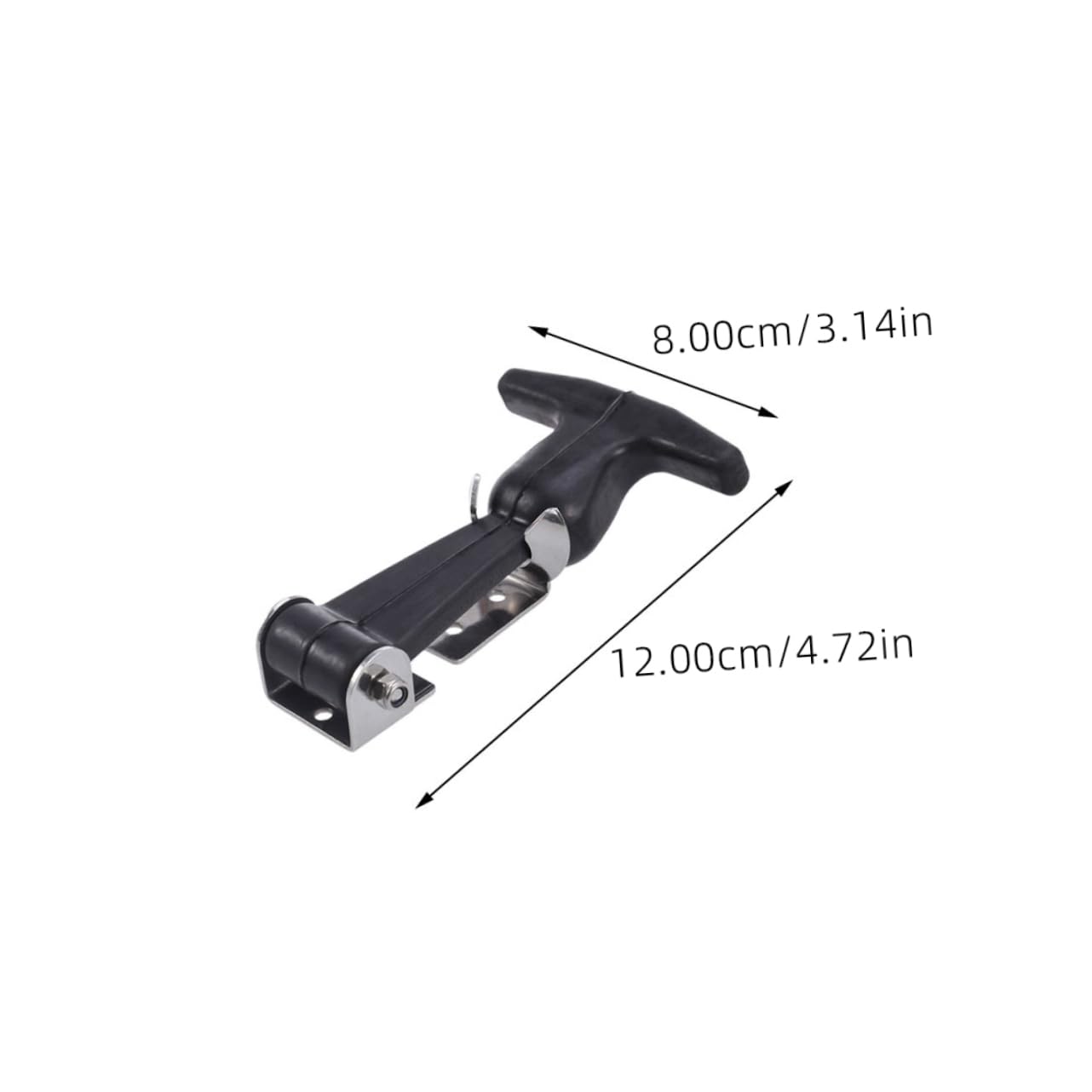 Lurrose 5 Set Fibbia Buckle Gomma Da Cancellare Gomma Cancellare Flessibile Tappo Di Scarico Tocco Auto Kit Chiusura Con Manico A T Chiusura in Gomma Con Impugnatura A T Metallo 2 Pezzi*5