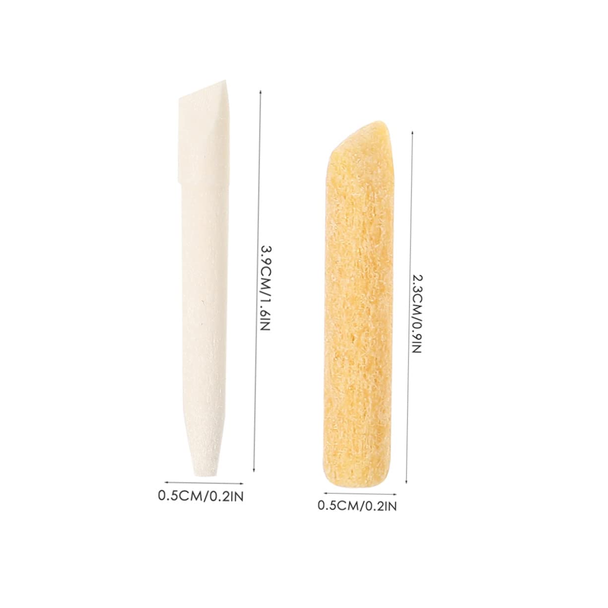 ERINGOGO Oil Paint Pen Tips 50pcs Brush Tip Markers Nibs Replacement for Writing Pen