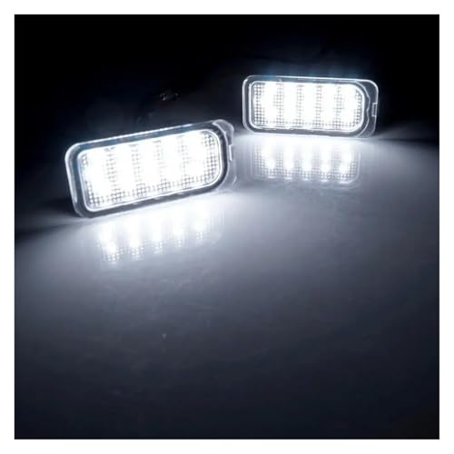 Luz LED matrícula Ford evita multas por bombilla fundida en Fiesta Transit 4