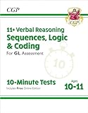 gl 1000 bobber  11+ GL 10-Minute Tests: Verbal Reasoning Sequences, Logic & Coding - Ages 10-11 (+ Online Ed)