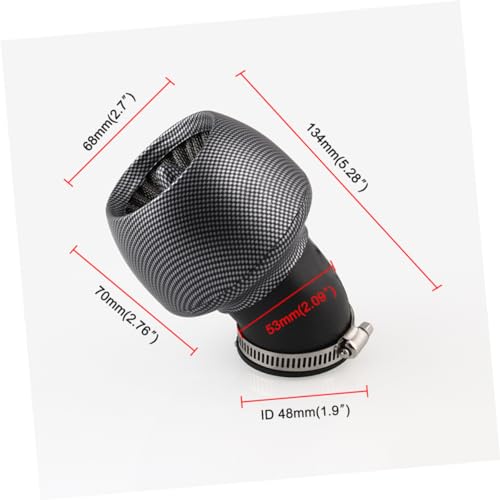 Anneome Modificação De Acessórios Em Formato De Cápsula De Admissão De Motocicleta