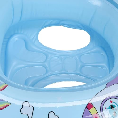 Luteti Baby Pool Float with Canopy UPF50+ Sun Protection, Inflatable Baby Swim Float with Toy Play Console & Adjustable Safety Seat, Toddler Infant Pool Floaties - Image 3