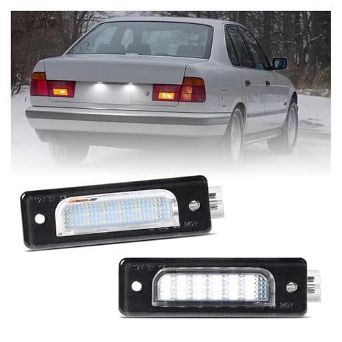 Luz LED para placa de matrícula BMW E32 Serie 7 que soluciona fallos 2