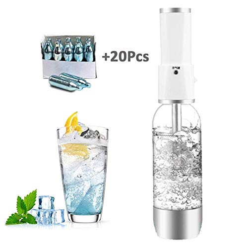 HXZB Portable Soda Maker Crystal Sparkling Water Maker Use Standard CO2 Cylinder