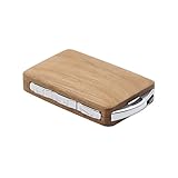 Handmade Walnut Wood Remote Key fob Shell for Volvo XC90 V90 S90 XC60 V60 S60 XC40 Polestar1, Natural Wood, Unique Look, Ideal Gift