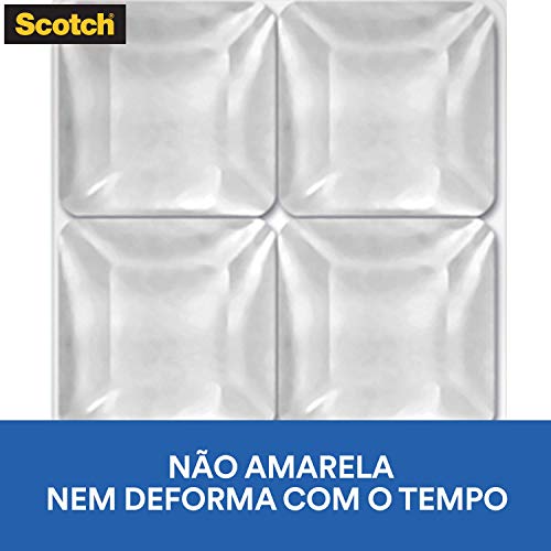 Scotch, 3M, Protetor Anti-Impacto, Piramidal, Transparente, 6 unidades