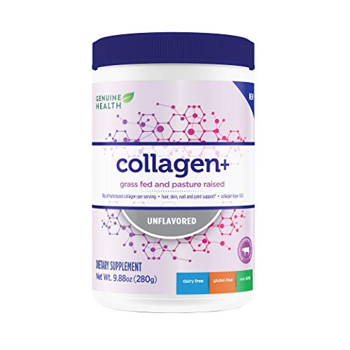 Genuine Health Collagen+, Unflavored Hyd…