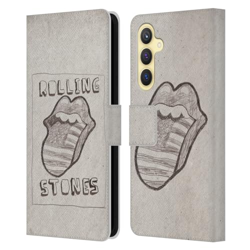 Funda Samsung S23 FE 5G The Rolling Stones carcasa cuero protectora