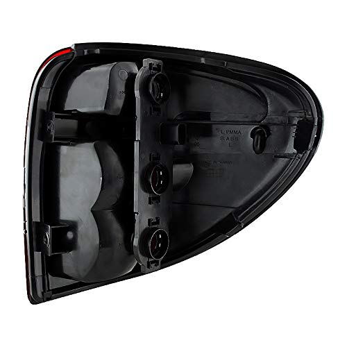 Epic Lighting Oe Style Replacement Taillight Assembly W/Connector Plate Compatible With Chrysler Dodge 01-03 Caravan Voyager Grand Caravan Town & Country [ Ch2800140 68241333Aa ] Left Driver Side #TOP1