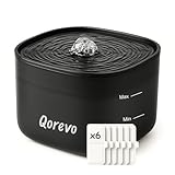 Fontaine a Eau Chat 2.5L + Lot de 6 Filtres | Fontaine à Eau pour Chat...