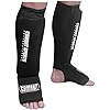 Combat-Sports-Washable-MMA-Training-Instep-Padded-Shin-Guards Combat Sports Washable MMA Elastic Cloth Shin & Instep Padded Guards