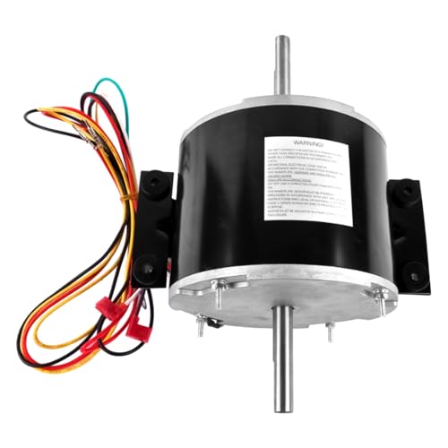 Flynsu 3315332.005 RV AC Fan Motor Replacement for Genteq F48AF70A61 Replacement for Dometic Brisk Air II Condenser Fan Motor 115V 1/5 HP 3-Speed