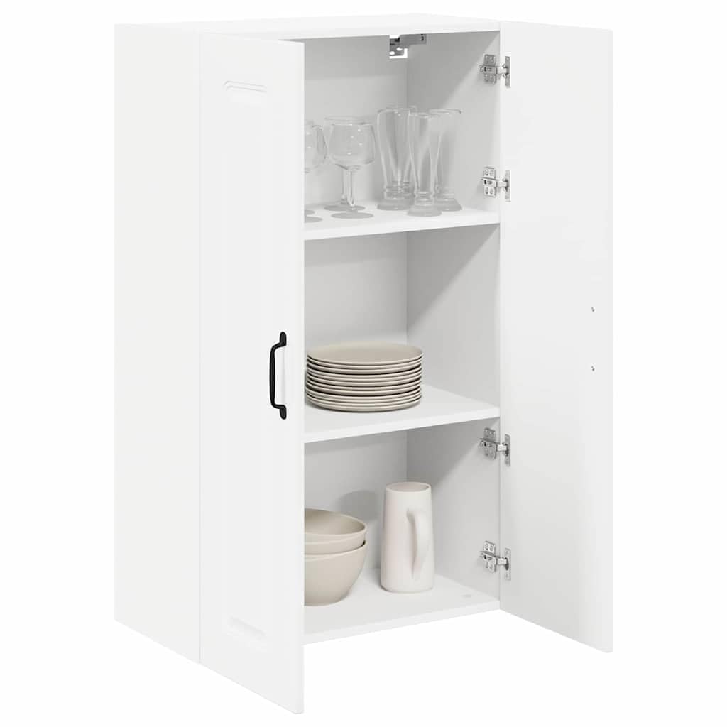 Generico Pensile Cucina Bianco Lucido 60 x 31 x 100 cm Legno Multistrato,Bianco,23kg,884788