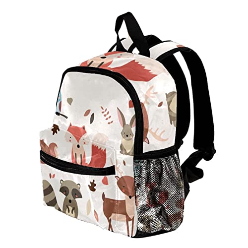 Sac à dos pour garçons et filles petit format multicolore à motifs - 3