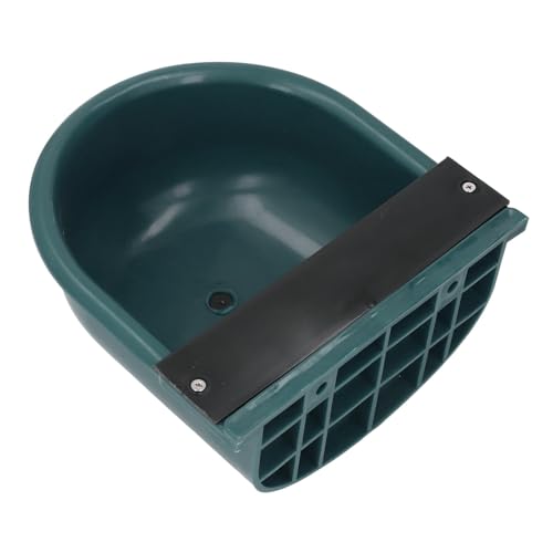 Bebedouro para Gado, Tigela de água Segura para Gado de Grande Capacidade para Gado (Verde Escuro)