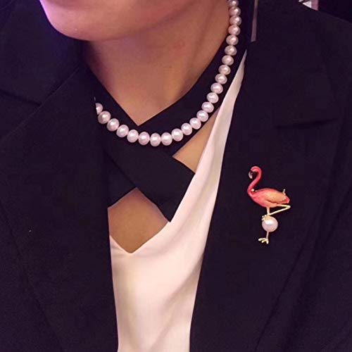 Pearl Brooch Pins Flamingos Of Woman Temperament Wedding Party Craft For Women Gift Mothers Day Valentine's Day #TOP4