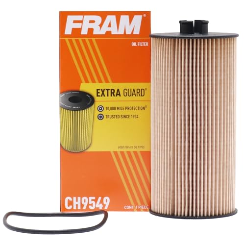 FRAM Extra Guard CH9549, 10K Mile Change Automotive Replacement Interval Cartridge Engine Oil Filter for Select Vehicle Models