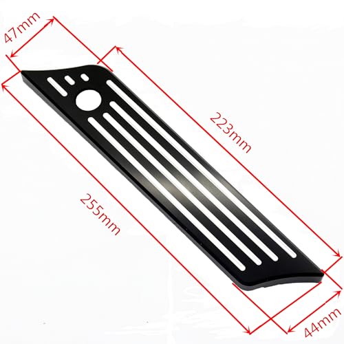 Cubierta de cierre para alforjas de aluminio, par para motocicletas Harley Touring (Street Glide, Road Glide, Electra Glide), 2014-2024 miniatura 5
