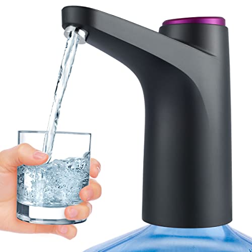 Nicoport Bomba de garrafa de água 1200mAh 4W Bomba de água potável automática USB Carregador elétric