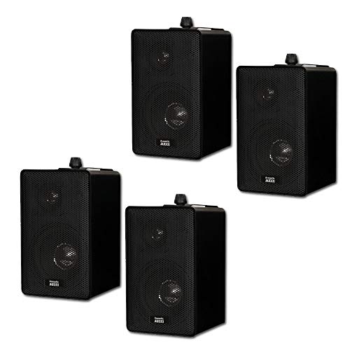 Acoustic Audio 251B Indoor Outdoor 3 Way Speakers 800 Watt