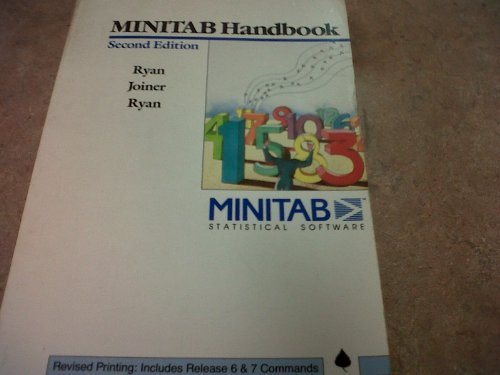 Minitab Handbook 0534915795 Book Cover