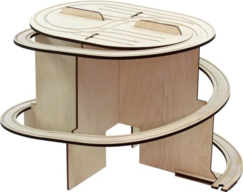 Mountain Spiral Railway, Plain Table Top Spiral - Made in USA