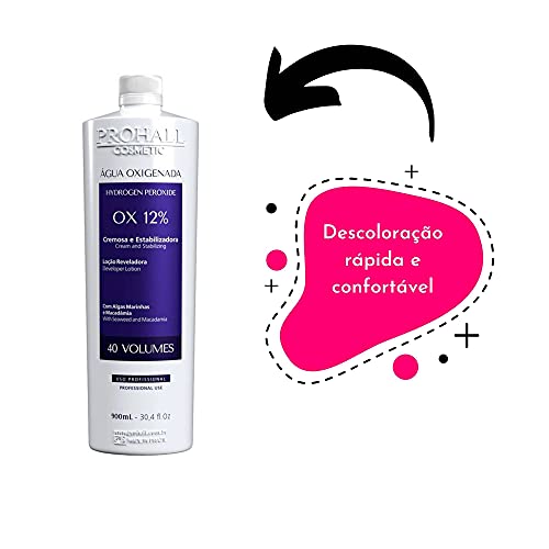 Prohall - Agua Oxigenada Ox 40 900Ml