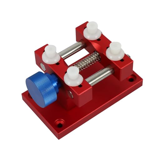 Étau de montre en acier inoxydable avec base stable pour réparation de précision - 4