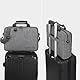 DOMISO 17 Zoll Laptop Tasche Aktentasche Schultertasche Business Wasserdicht Notebooktasche für 17-17.3 IdeaPad/Notebook/HP Envy/MSI GS73VR Stealth Pro/ASUS ROG,Grau