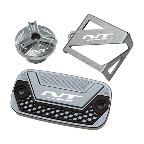 Tapa de depósito de frenos NT1100: protector de llenado de aceite en titanio para tu motocicleta.