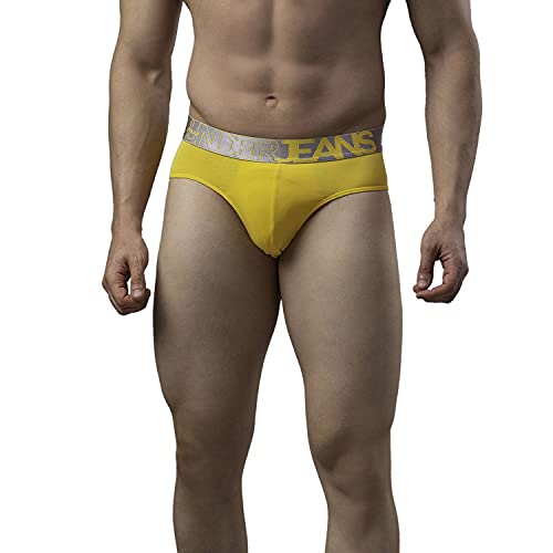 Image of Underjeans Men Cotton Blend Brief - Pack of 2