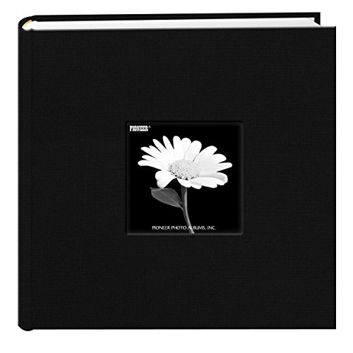 image for Pioneer Photo Albums Fabric Frame Cover Photo Album 200 Pockets Hold 4