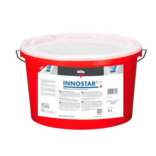 Keim Innostar Silikatfarbe Größe 5 LTR, Farbe 9870
