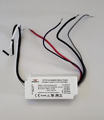 Image of Ironsmith Lighting Products - Constant Current LED Driver Transformer (15-24 Volt | 12 Watt | Dimmable)
