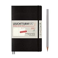Leuchtturm1917 Monthly Planner Notebook - 2023 - Dot Grid - Composition
