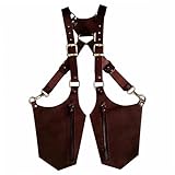 Monetais Étuis d'épaule en Cuir pour Hommes, étuis cachés antivol, Sac réglable Vintage à ...