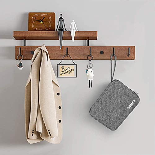 Betoores Bolsa de Almacenamiento para Correa de Reloj, Impermeable Estuche Bolsa para Correa de Smartwatch, Organizador de Banda Mantener 20 Bandas de Reloj, Compatible con Smartwatch - Gris - imagen 6